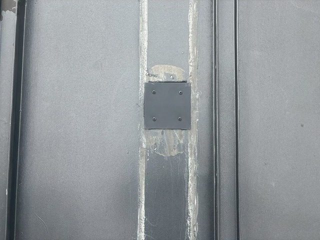 仙台市太白区 美容室 穴あき箇所 ビス止め