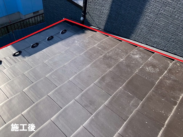 仙台市泉区-瓦交換工事完工